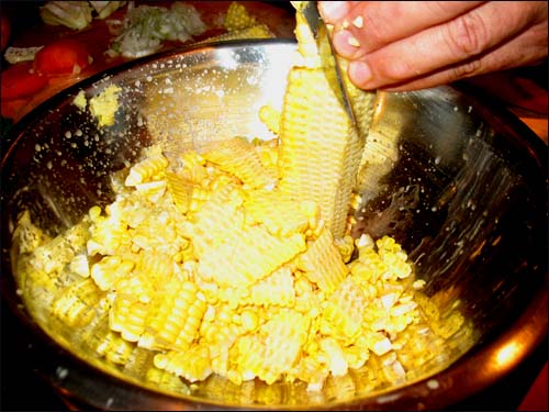 Corn and Morels